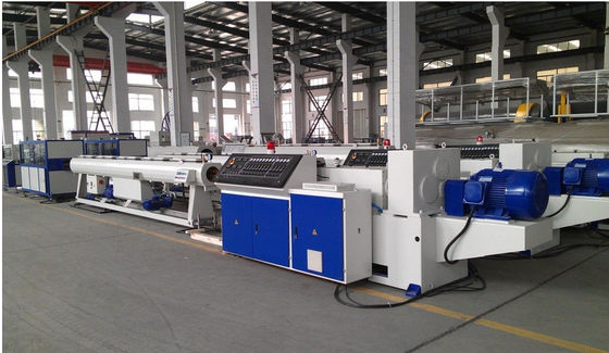Yüksek Hızlı PVC Boru Ekstrüzyon Makine / PVC Plastik Boru Üretim Hattı