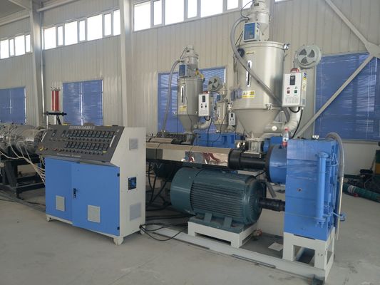 PPR HDPE Plastik Boru Tek Vidalı Ekstruder / PE Platic Boru Üretim Yapma Makinesi