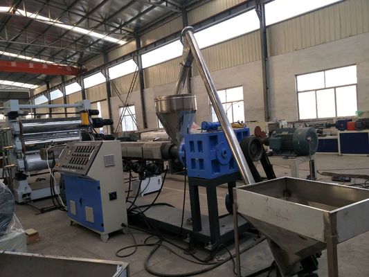 Çift Vidalı PVC Köpük Kurulu Makinesi / WPC Kurulu Üretim Hattı