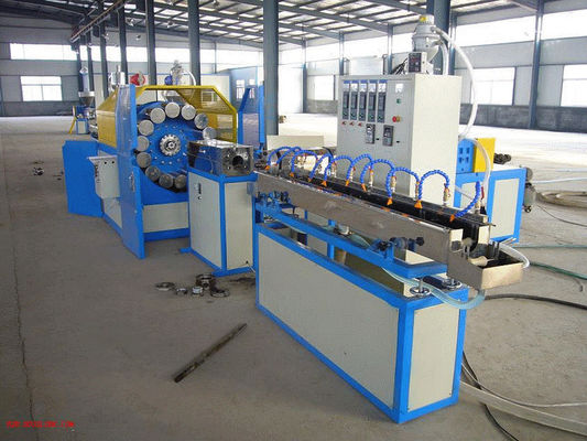 Çelik Tel Takviyeli PVC Boru Çift Vidalı Ekstruder, PVC Takviyeli Boru Makineleri