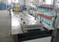 WPC PVC Köpük Kurulu Makinesi / Plastik İnşaat Şablonu Üretim Hattı