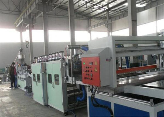 PVC WPC Kurulu Üretim Hattı, PVC Yarı - sıska Köpük Kurulu Yapma Makinesi