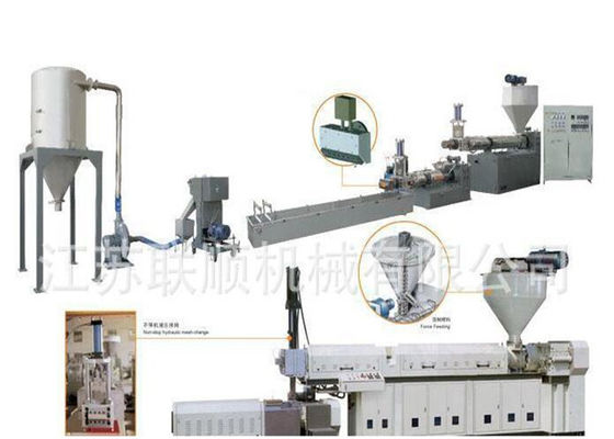 PP PE Granül Üretim Hattı, Plastik Atık Geri Dönüşüm Granül Yapma Makinesi
