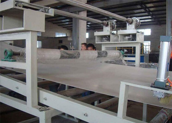 Mermer Plastik Levha Ekstrüzyon Hattı, PVC Yapay Duvar Paneli Profil Yapma Makinesi