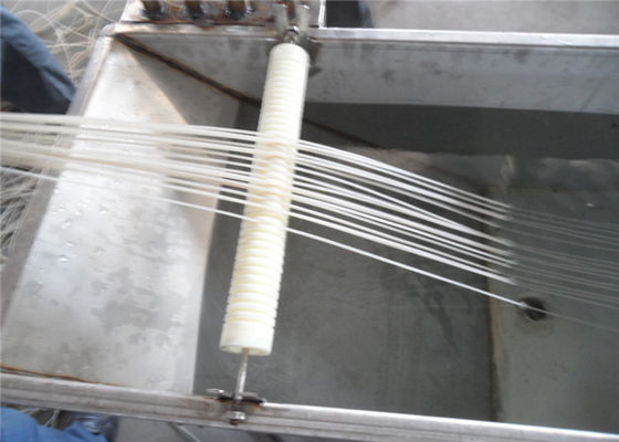 PE Film / PP PE Şişe Film Plastik Granül Üretim Hattı için Plastik Film Granülleri Yapma Makinesi