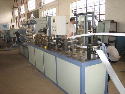 HDPE / LDPE Plastik Boru Tek Vidalı Ekstruder, PP / PE Plastik Boru Makineleri
