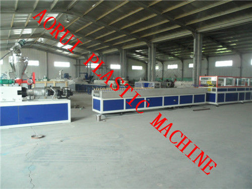 WPC Koridor Profil Ekstrüzyon Makine, PP / PE Profil Makine