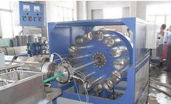 İyi bir fiyat. 45mm Vida 37kw PVC Elyaf Takviyeli Boru Üretim Hattı çevrimiçi
