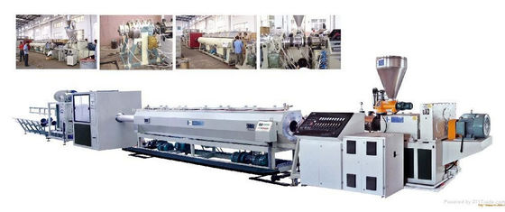 İyi bir fiyat. Sulama için Çift Vidalı Boru Ekstrüzyon Makine / Pvc Boru Yapma Makinesi çevrimiçi