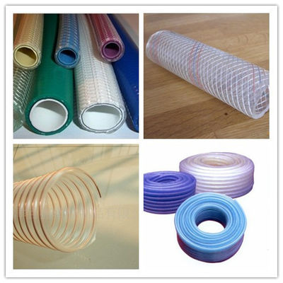 İyi bir fiyat. Çift vidalı ekstruder ile PVC Elyaf Takviyeli At Plastik Boru Ekstrüzyon Hattı çevrimiçi