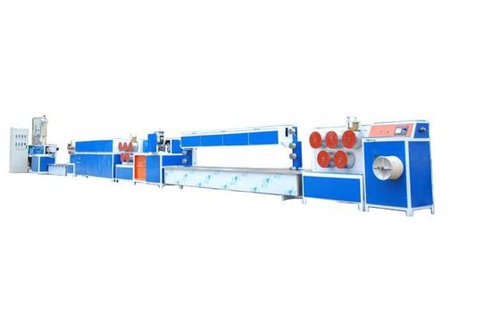 İyi bir fiyat. Tek Vidalı pet çemberleme bandı üretim hattı, Ambalaj için Drawbench Yapma Makinesi çevrimiçi