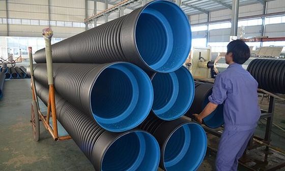İyi bir fiyat. Isı Direnci Plastik Ekstrüzyon Makine HDPE Çift Duvar Oluklu Boru Üretim Hattı çevrimiçi