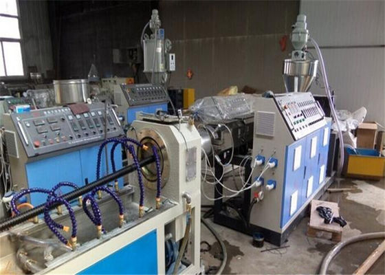 İyi bir fiyat. Pe Oluklu Optik Kanal Kablo Koruma Kol Borusu için Otomatik Plastik Boru Ekstrüzyon Hattı çevrimiçi