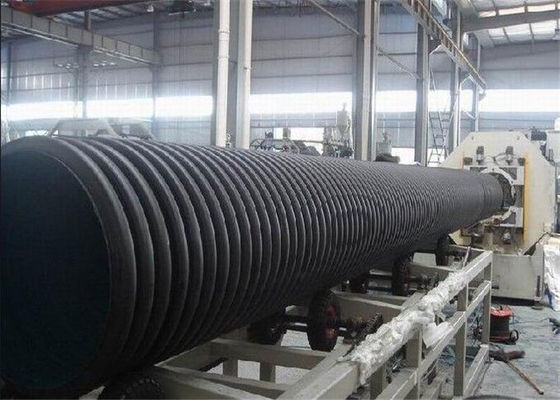İyi bir fiyat. pvc Oluklu Boru Üretim Hattı Çift Vidalı Ekstruder, Plastik Oluklu Boru Yapma Makinesi çevrimiçi