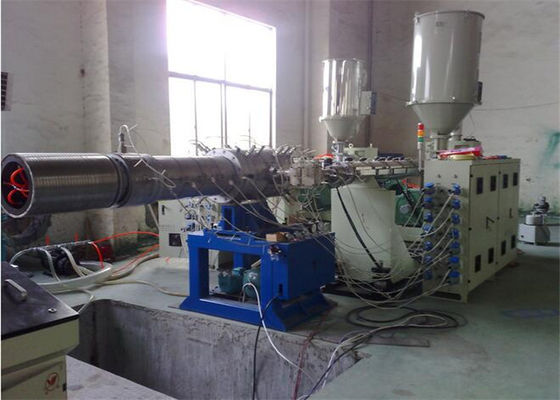 İyi bir fiyat. CE Plastik Ekstrüzyon Makine PVC PE Çift Duvar Oluklu Boru Ekstruder çevrimiçi