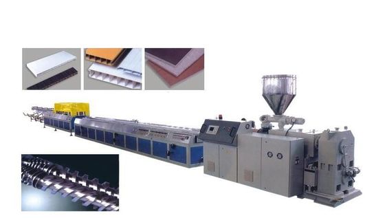 İyi bir fiyat. PVC WPC Kabuk Köpük Kurulu Ekstrüzyon Makine / WPC Köpüklü İnşaat Şablon Üretim Hattı çevrimiçi