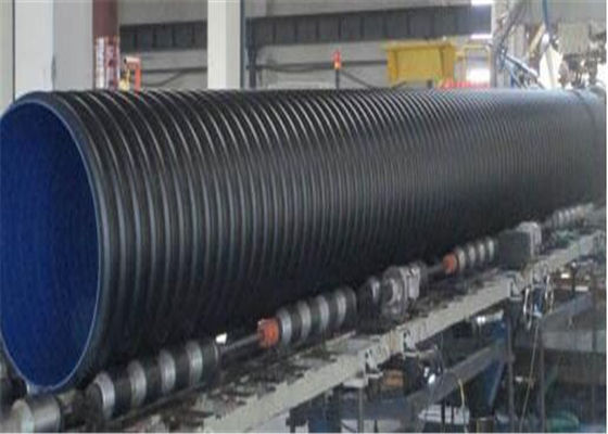 İyi bir fiyat. Tam Otomatik PE Oluklu Boru Üretim Hattı Oluklu Boru Yapma Makinesi çevrimiçi