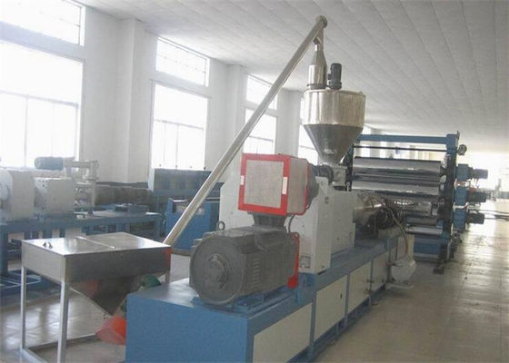 İyi bir fiyat. PVC İmitasyon Mermer Plastik Levha Ekstrüzyon Hattı / Üretim Hattı Çift Vidalı çevrimiçi