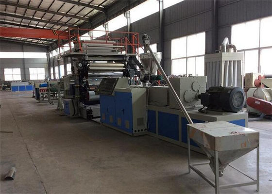İyi bir fiyat. Çift Vidalı PVC Laminasyon Plastik Levha Ekstrüzyon Hattı Mermer Levha Yapımı çevrimiçi