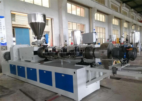 İyi bir fiyat. Çift PVC Boru Yapma Makineleri, Çift Vidalı Plastik PVC Boru Üretim Hattı çevrimiçi