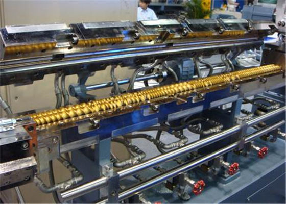 İyi bir fiyat. PLC Kontrol Çift Vidalı Ekstruder, PVC Plastik Boru / Profil / Tahta Ekstrüzyon Makinesi çevrimiçi
