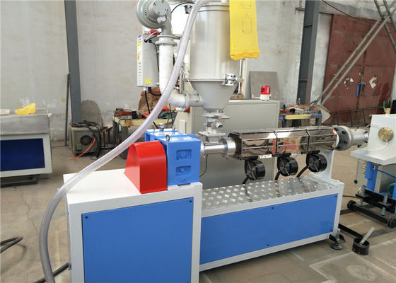 380V 50HZ 90r / Min PLC PE Boru Tek Vidalı Ekstruder