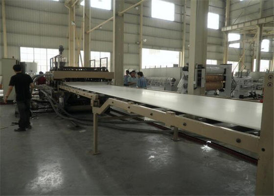 İyi bir fiyat. İnşaat Şablonu WPC Ekstrüzyon Makinesi, Ahşap Plastik Kapı WPC Ekstrüzyon Hattı çevrimiçi