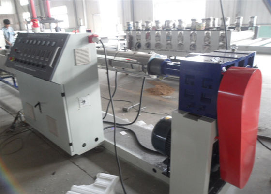 Atık Geri Dönüşüm Plastik Granül Makinesi Tek Vidalı PE Peletleme Makinesi