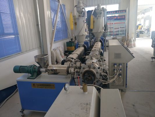 HDPE PE gaz borusu / su borusu yapma makinesi, tek vidalı CE sertifikalı ekstrüder