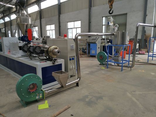 İyi bir fiyat. SJSZ Serisi PVC Plastik Granül Makinesi Granülatör Üretim Hattı Pelet Yapma çevrimiçi