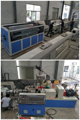 PLC Kontrol Plastik Boru Ekstrüzyon Hattı Otomatik PVC Boru Kesme Makinesi
