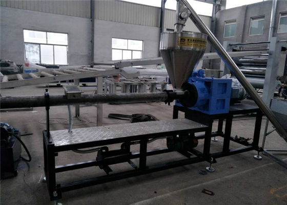 Tek Vidalı 380V Otomatik Film Masterbatch Ekstruder Hattı