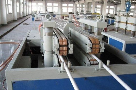 İyi bir fiyat. PVC UPVC Çift Boru Plastik Ekstrüzyon Hattı / Çift Vidalı Makine çevrimiçi