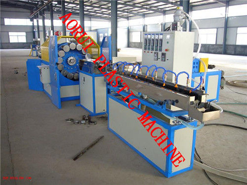 İyi bir fiyat. PVC Elyaf Takviyeli Plastik Boru Üretim Hattı 220v / 380V çevrimiçi