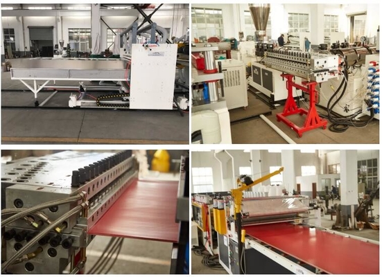 İyi bir fiyat. 300KW PVC Celuka Köpük Levha Yapma Makinesi WPC Kurulu Üretim Hattı çevrimiçi