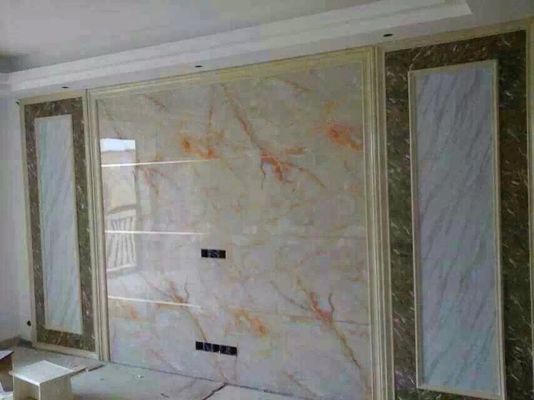 İyi bir fiyat. Sahte Mermer Dekoratif Plastik Profil Ekstrüzyon Hattı çevrimiçi