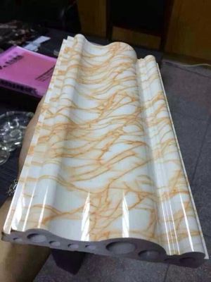İyi bir fiyat. Mermer Profil Ahşap Plastik Kompozit Ekstrüzyon Hattı, PVC Mermer Profil Makinesi çevrimiçi